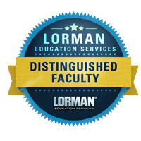 Lorman Education Service Distinguished Faculty Award