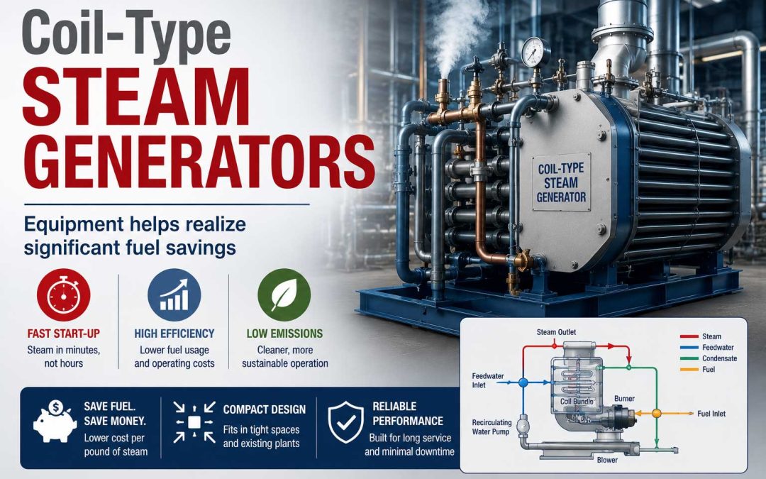 Coil-Type STEAM GENERATORS- Equipment Helps Realize Significant Fuel Savings